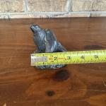 Hand Carved Soapstone Seal Sculpture by WE