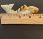 Inuit Hand-Carved Marble Fish Figurine 4