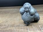 Inuit Soapstone Poodle Carving, Vintage Style