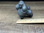 Inuit Soapstone Poodle Carving, Vintage Style