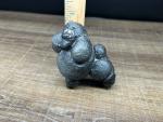 Inuit Soapstone Poodle Carving, Vintage Style