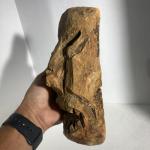 Inuit Spirit Mask Wood Carving Art Sculpture