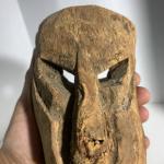 Inuit Spirit Mask Wood Carving Art Sculpture