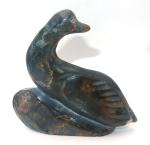 Original Inuit Stone Goose Carving Figurine
