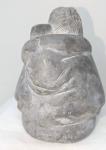 Inuit Soapstone Mother and Child Sculpture