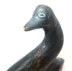 Original Inuit Stone Goose Carving Figurine