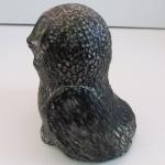 Inuit Soapstone Carving of Mother and Baby Owls