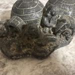 Nuvuk Inuit Soapstone Igloo Sculpture Art Piece