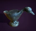 Vintage Inuit Soapstone Bird Carving - Large