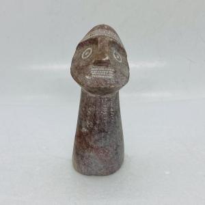 Vintage 1940s African Soapstone Tribal Art Statue