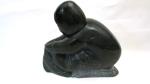 Inuit Soapstone Carving by Lucassie Tukai
