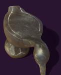 Vintage Inuit Soapstone Bird Carving - Large