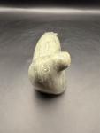 Inuit Seal Green Stone Rock Sculpture Art