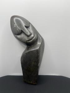 Signed Shona Tribe Hand-Carved Stone Sculpture