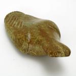 Inuit Soapstone Bird Carving, Signed 1987