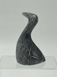 Alaskan Soapstone Loon Bird by Inuit Artist