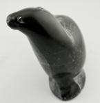 Hand Carved Inuit Seal Soapstone Sculpture