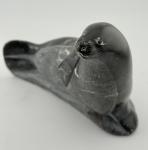Hand Carved Inuit Seal Soapstone Sculpture