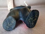 Inuit Stone Carving: 'Man with Club' E9-10
