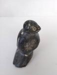 Signed Josie Papialuk Soapstone Bird Carving