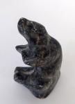 Vintage Soapstone Bear Carving by Josie Papialuk
