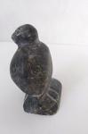 Signed Josie Papialuk Soapstone Bird Carving