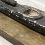 Inuit Soapstone Sculpture - Seal Hunt Boat Art