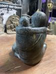 Edmund Wolf Inuit Mother and Child Sculpture