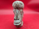 Hand Carved Stone Inuit Art Bust - 5