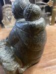 Edmund Wolf Inuit Mother and Child Sculpture
