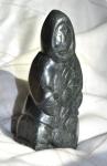Vintage Soapstone Inuit Man Carving from Canada