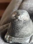 Inuit Seal Soapstone Sculpture - Hand-Carved Art