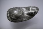 Inuit Soapstone Carving of Man and Seal