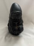 Eskimo Hunter and Walrus Stone Carving 9