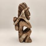 Mayan Aztec Stone Sculpture Figure 9 Inch