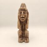Mayan Aztec Stone Sculpture Figure 9 Inch