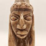 Mayan Aztec Stone Sculpture Figure 9 Inch