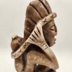 Mayan Aztec Stone Sculpture Figure 9 Inch