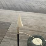 Original BEKOA LOOK Inuit Alaskan Carved Soapstone Eskimo Hunter W/ Spear