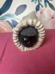 inuit carved stone face head native son eskimo art Signed 04/99 Figurine Figure