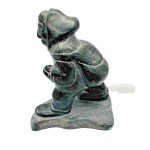 Handcrafted Inuit Soapstone Eskimo Statue 8