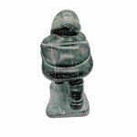 Handcrafted Inuit Soapstone Eskimo Statue 8