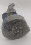 Hand Carved 6" Inuit Soapstone Figure