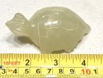 Small Vintage Stone Jade Turtle Sculpture