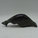Handmade 9" Inuit Soapstone Seal Sculpture
