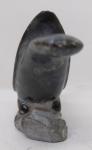 Inuit Soapstone Bird Sculpture by Joshua Sheeg