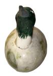 Green Onyx Duck Stone Sculpture Paperweight
