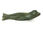 Hand-Carved Inuit Soapstone Seal from Alaska