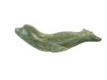 Hand-Carved Inuit Soapstone Seal from Alaska
