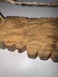 1976 Signed Inuit Seal Hunter Wood Carving